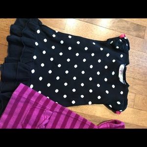 Two girls sweater dresses